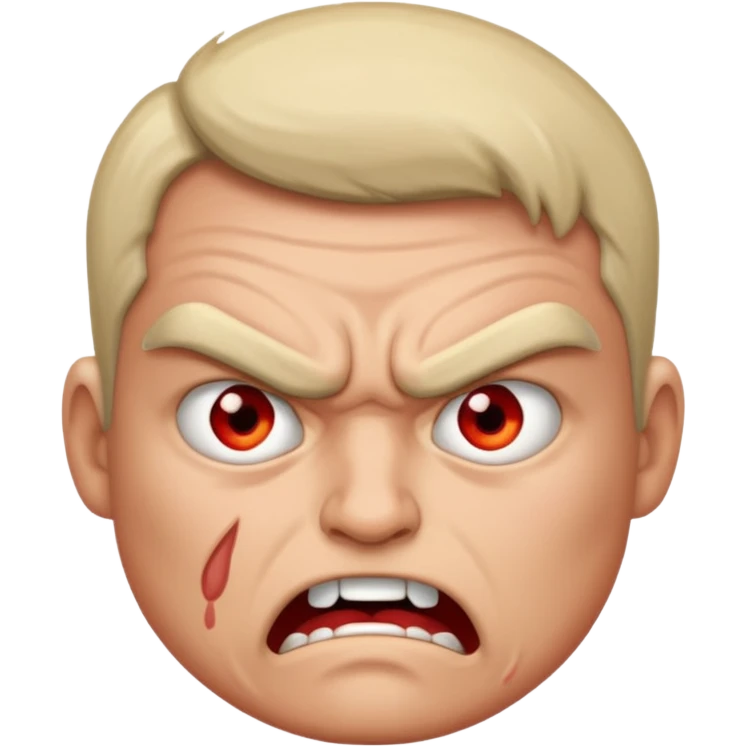 Angry emoji