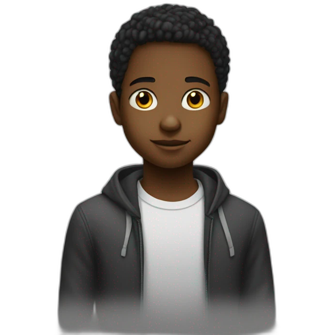 l'enfant noir de loic emoji