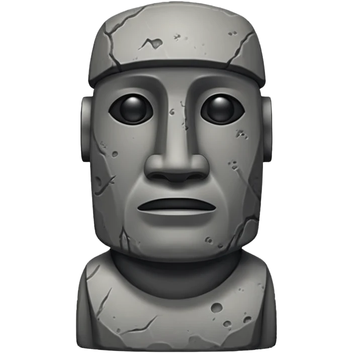 Moai emoji