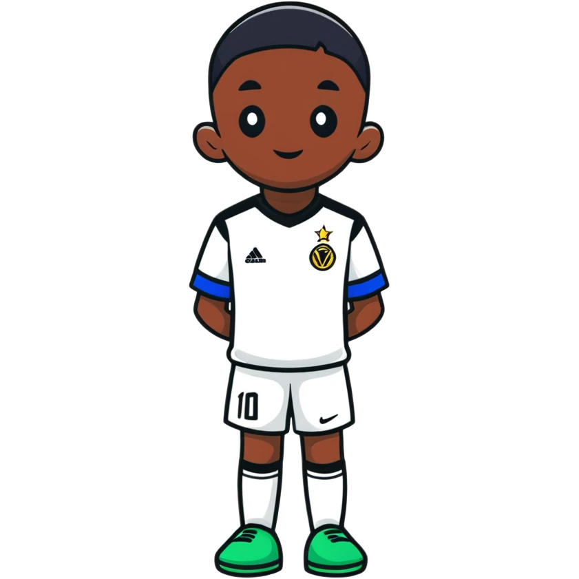 cartoon Vinicius Jr. emoji