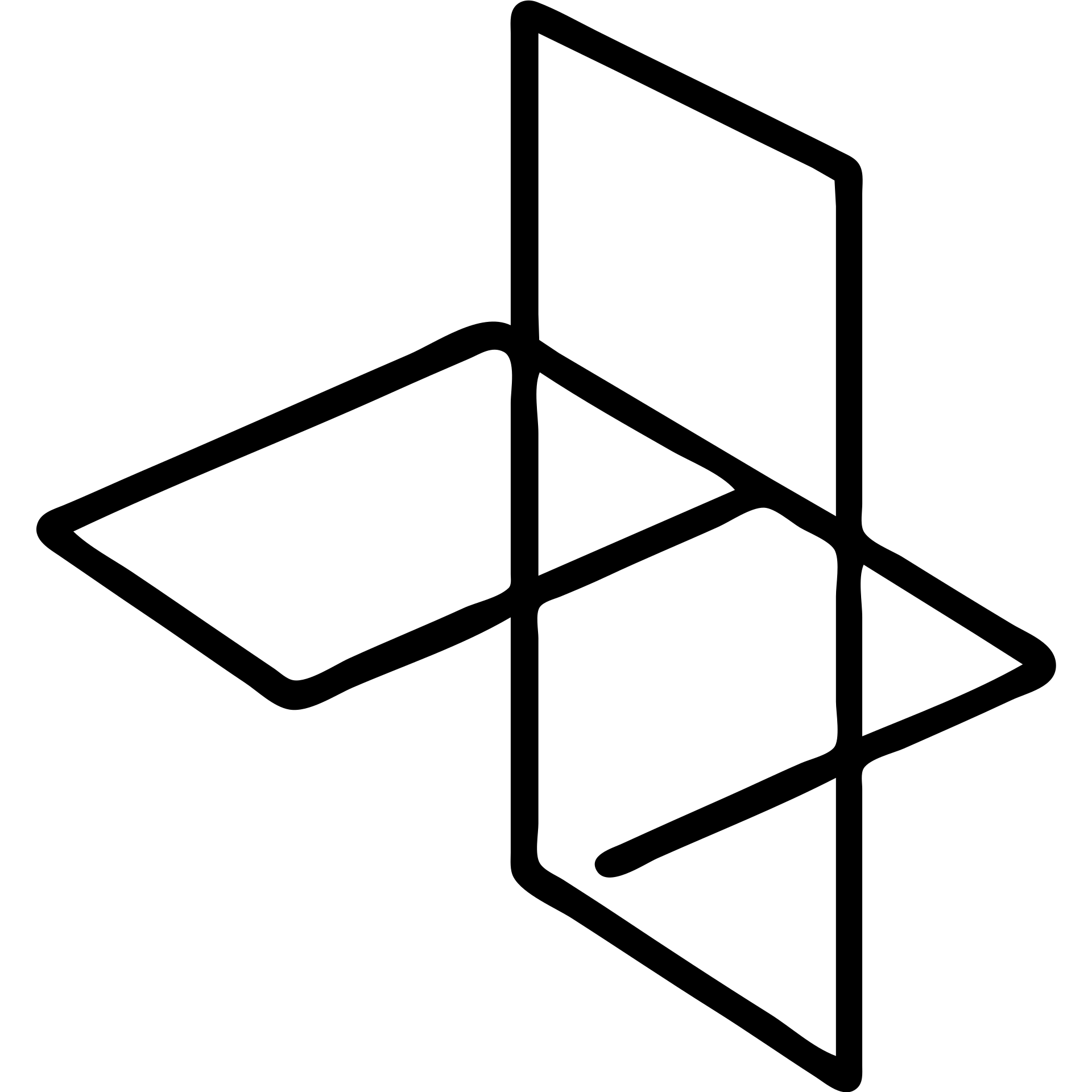 mpr reconstruction icon, three intersecting planes emoji