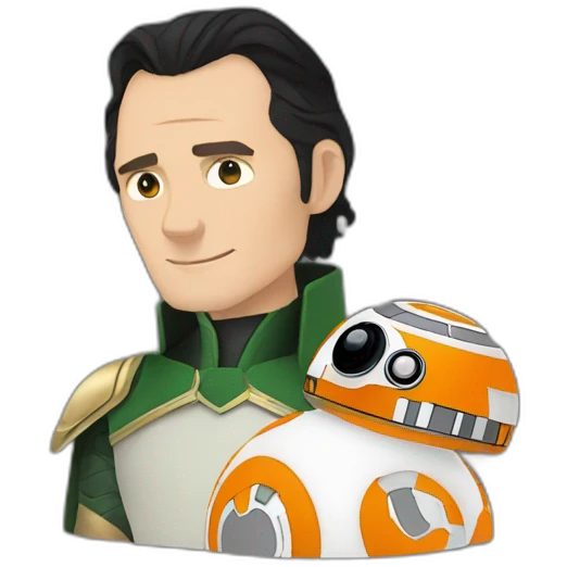 Loki and BB8 emoji