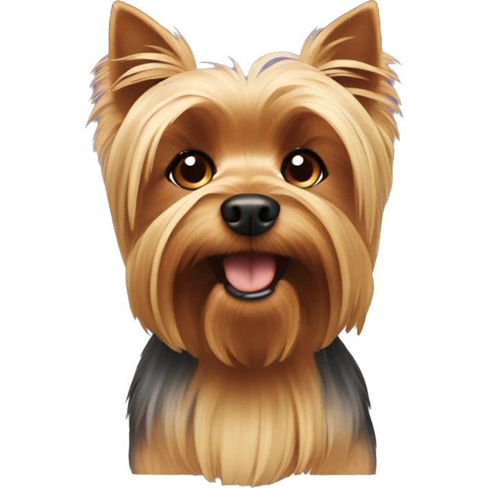 Yorkshire terrier dog emoji