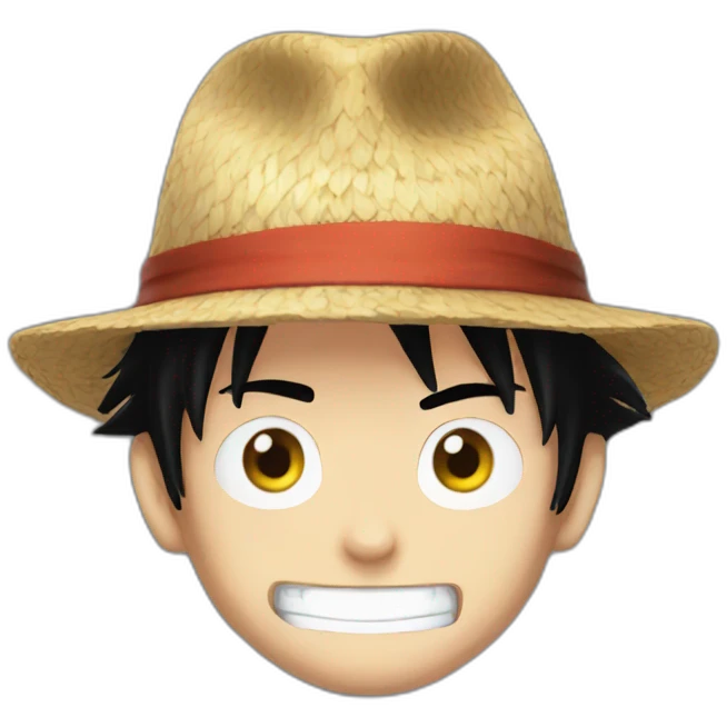Luffy emoji