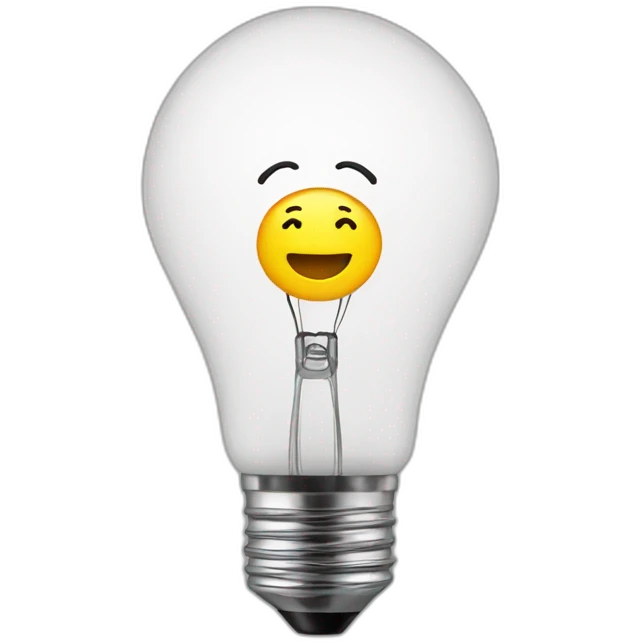 Idea bulb emoji