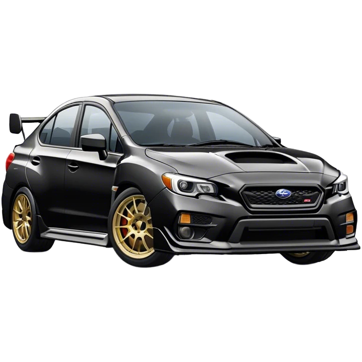 Black wrx sti emoji