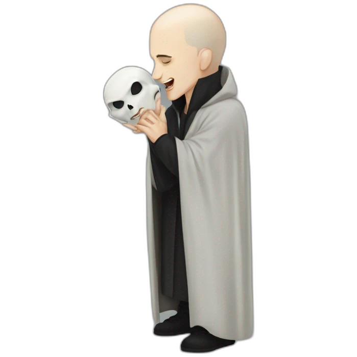 eminem kising voldemort emoji