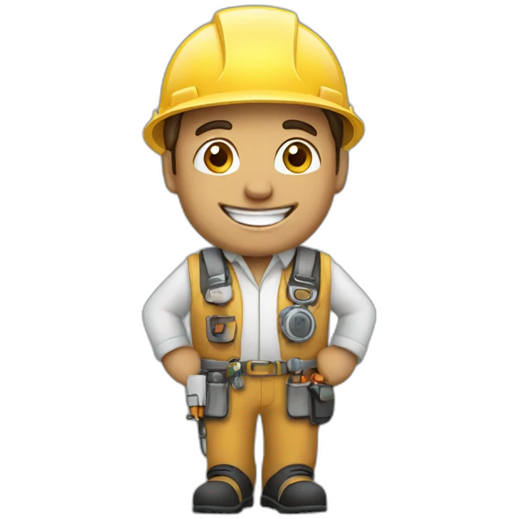 Happy engineer   emoji