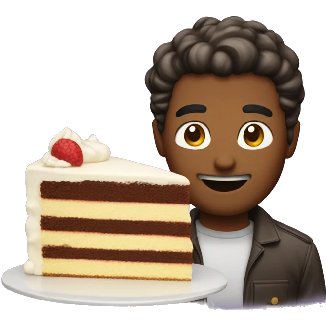 men with bith cake emoji