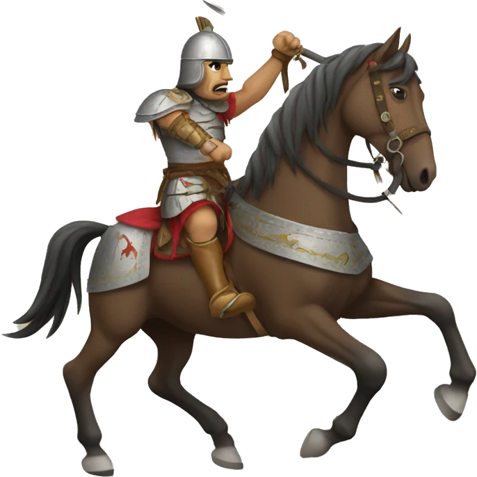 Hungarian horse warrior emoji
