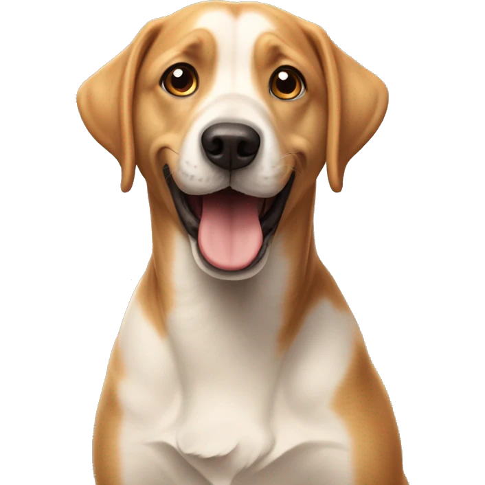 dog surprised ￼ emoji