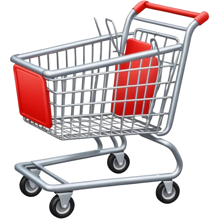shopping cart emoji