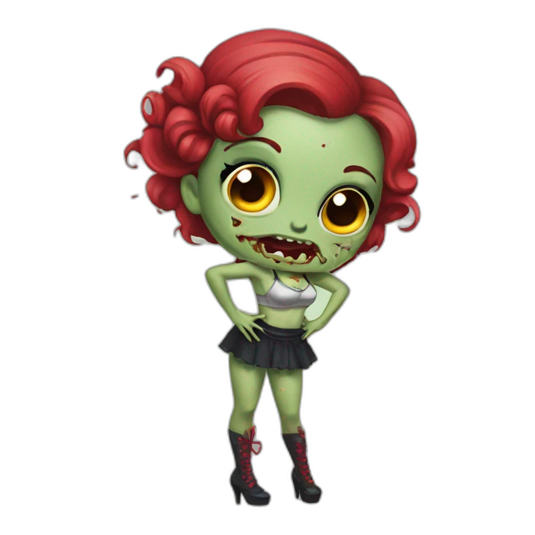 zombi pinup emoji
