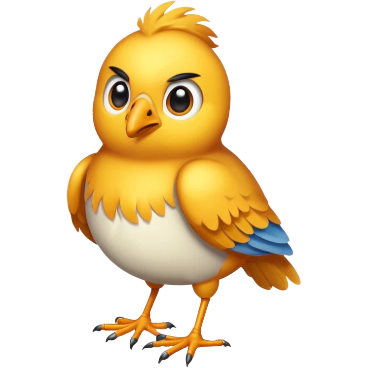 Bird that is a spy emoji