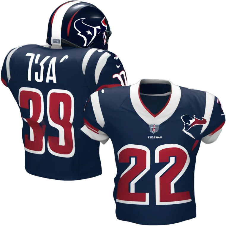 Houston Texans football jerseys  emoji