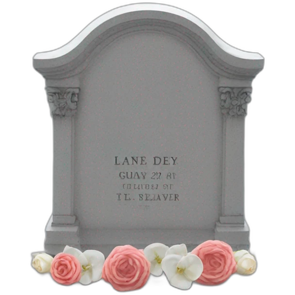 lana del rey's gravestone emoji