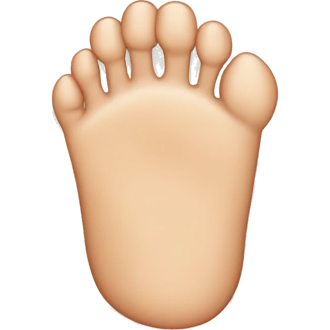 Toe emoji