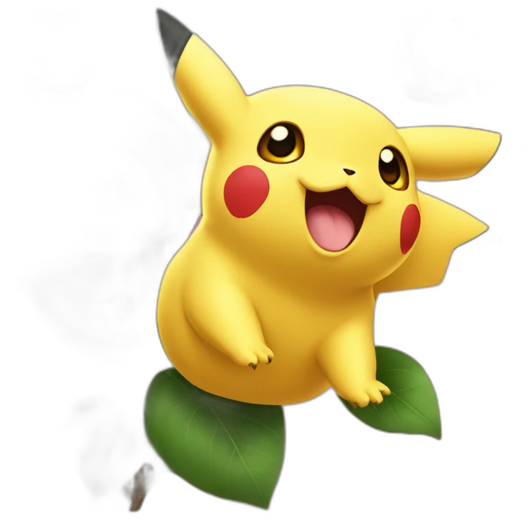 Pikachu rose emoji