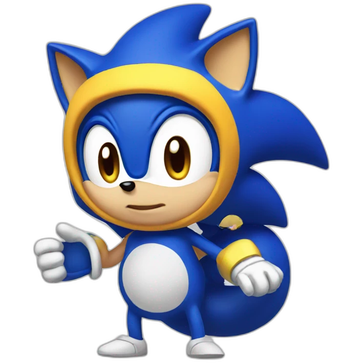 Pregnant sonic emoji