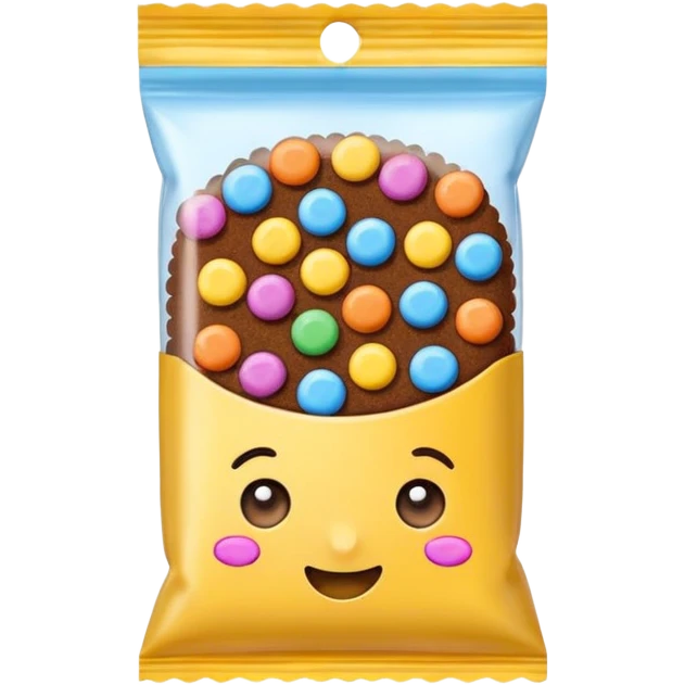 sprinkles in a packet emoji