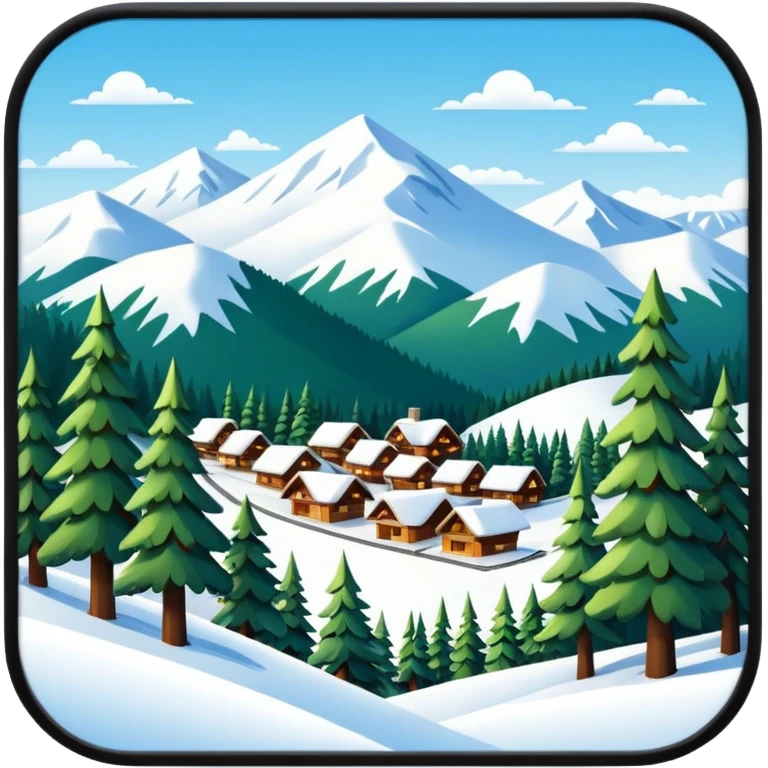 ski resort emoji