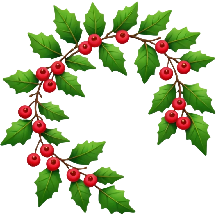 guirlande de noel emoji