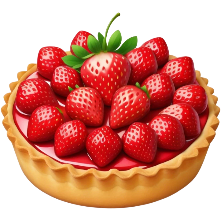 strawberry tart emoji