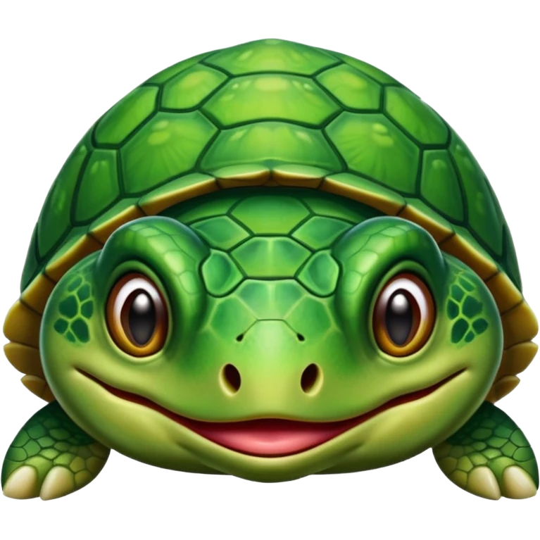 Turtle sticking its tongue out  emoji