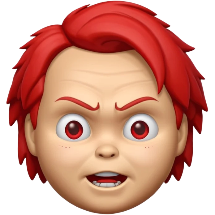 Un emojin de chuky emoji