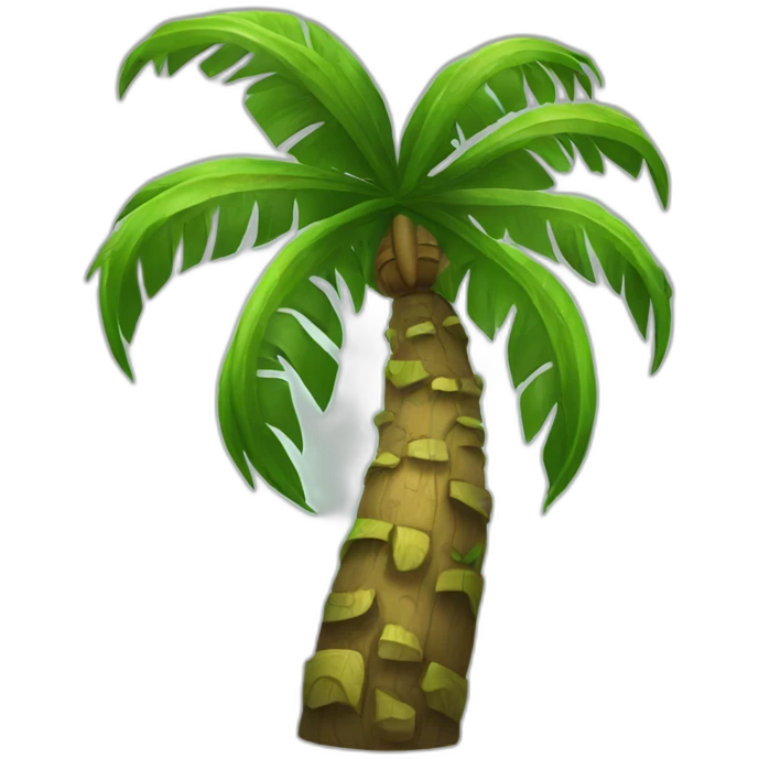tiki-palm-tree emoji