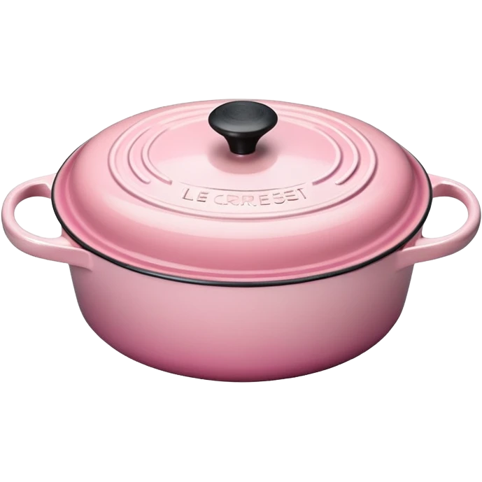 babypink le creuset emoji