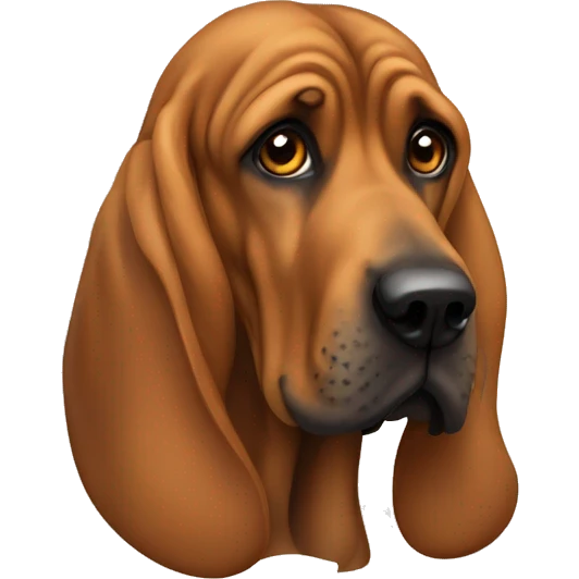 Bloodhound emoji