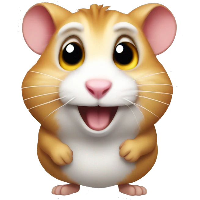 Very mad hamster emoji
