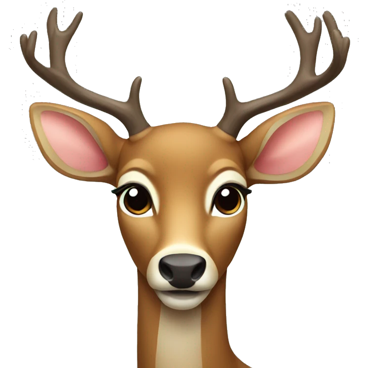 Deer emoji
