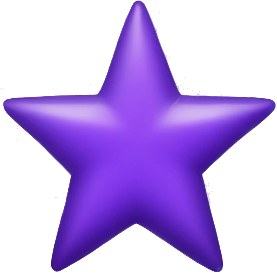 purple star emoji