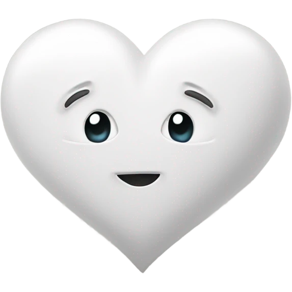 white hearts emoji