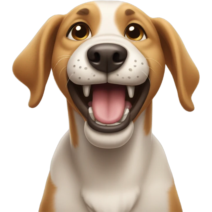 dog smiling  emoji