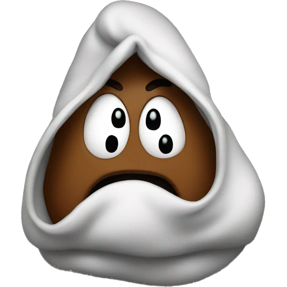poop wearing a hoodie  emoji