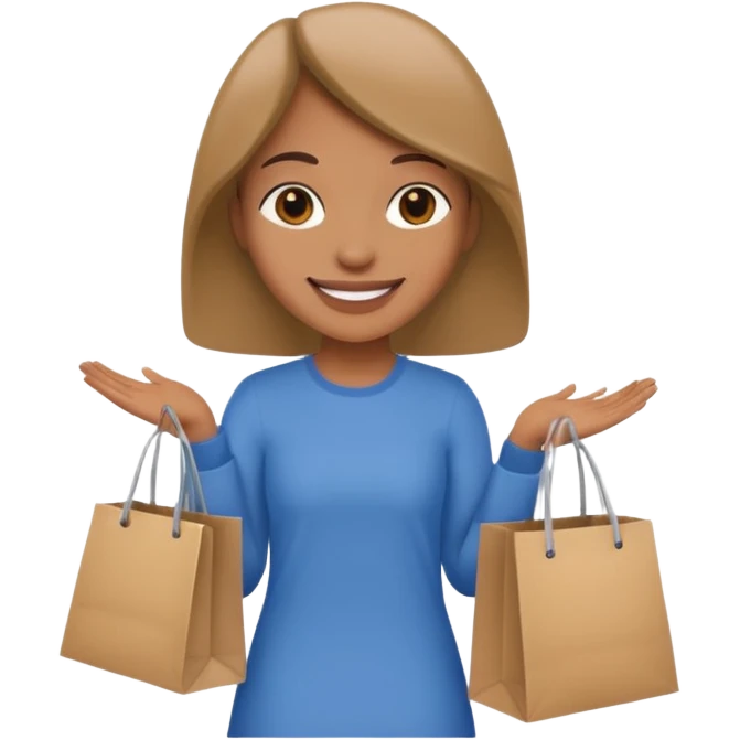 shopping emoji
