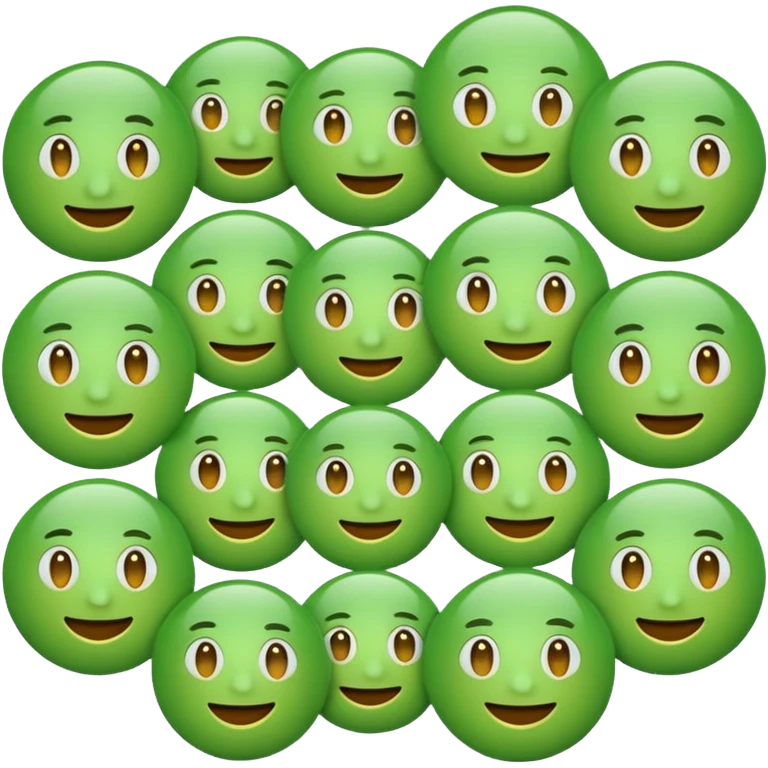 ❌ change the emoji color from red to green color emoji