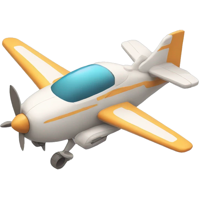 Rabbit flying plane emoji