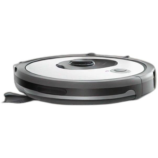 A robot vacuum cleaner emoji