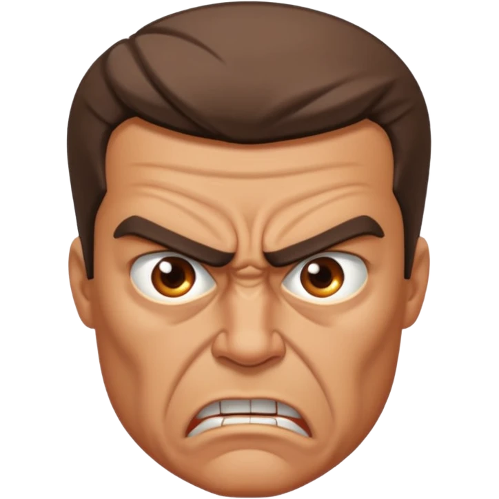 angry man emoji