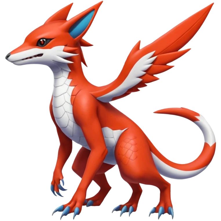 exotic tropical cyber-Sleuth-Latias-Sergal-Litten-Linoone-Noibat-Fakémon-Pokémon-Vernid-creature emoji