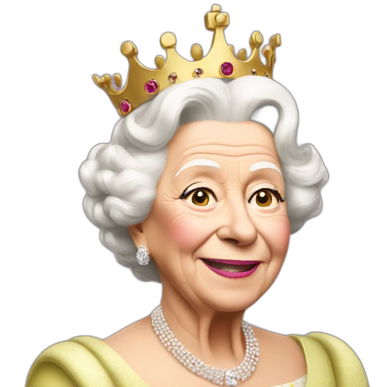 queen elizabeth emoji