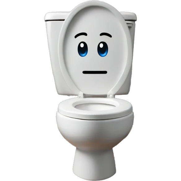 Skibidi toilet on a boat emoji