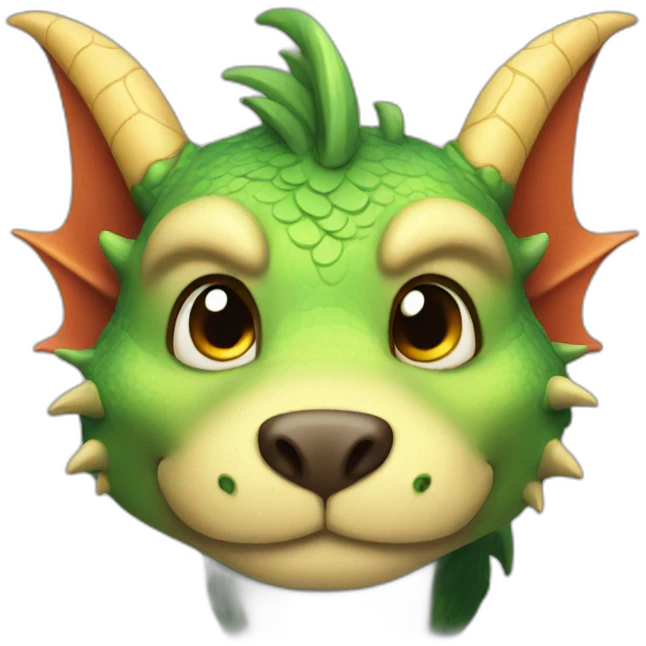 furry dragon emoji