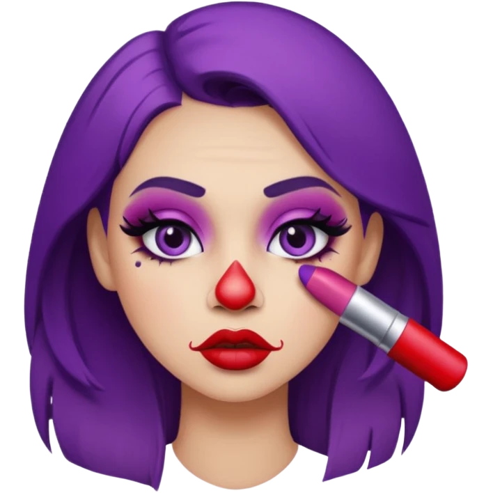 clumsy makeup artist emoji