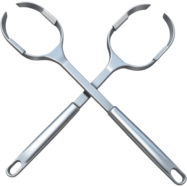 Tongs – long metal tongs for flipping
 emoji
