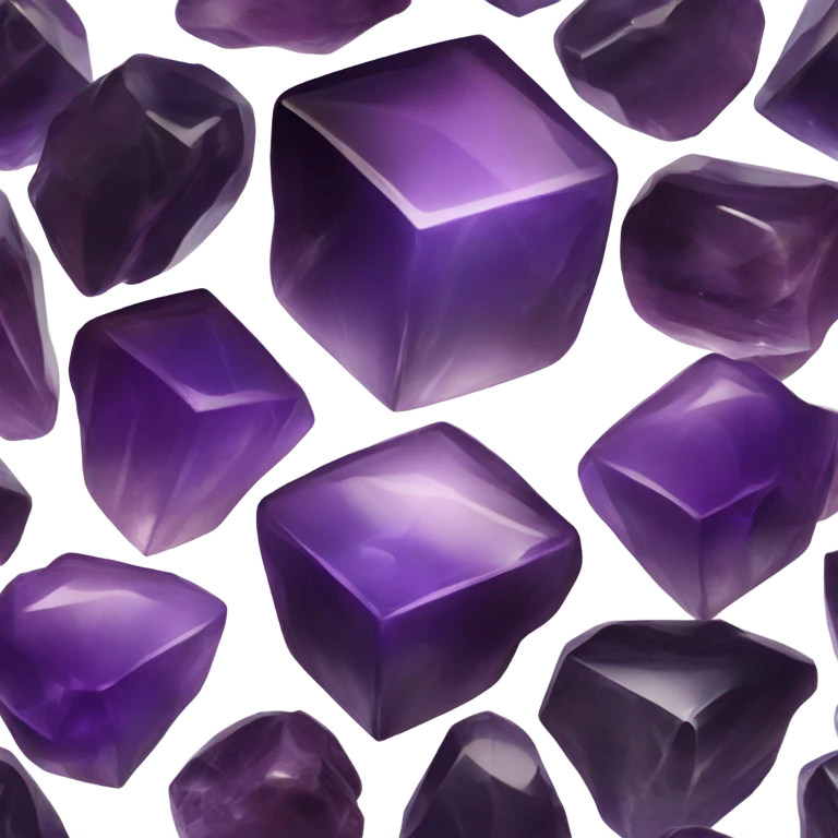 purple obsidian crystal emoji